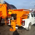 SNOW PLOW AND SALTING VEHICLE